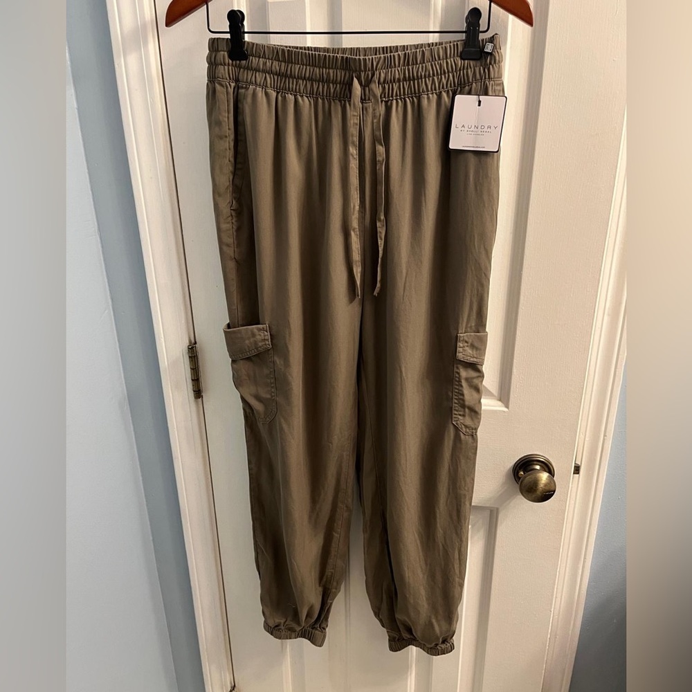 Laundry By Shelli Segal Women’s Olive Cargo Pants